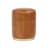 Nico 16" Round Leather Ottoman Stool