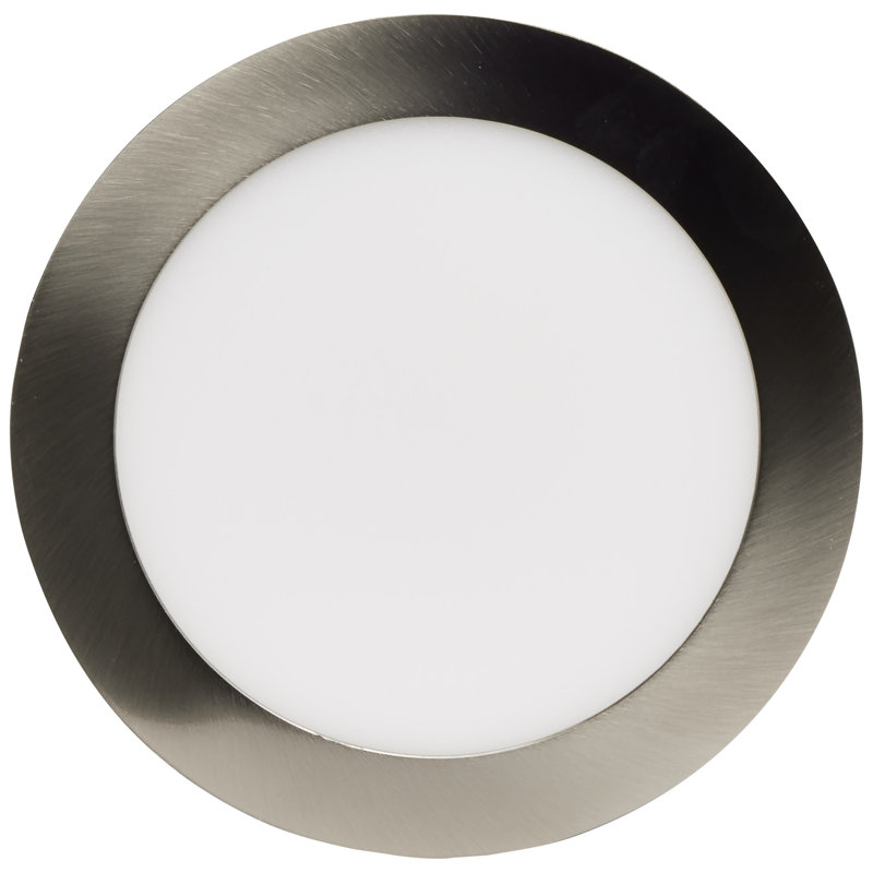 Rudnick LED Flush Mount, Brushed Nickel
