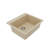 Karran Quartz 25'' X 22'' Single Bowl Drop-in Kitchen Sink Kit-65980503