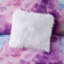 Literie double / grand teint par nouage, microfibre brossée douce, rembourrage, comprend un édredon pour lit, look de rêve coloré, lavable à la machine-121054399-121054398