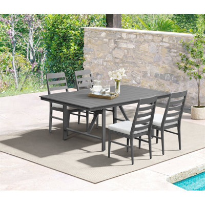 Vrishank Dining Set, Mocha, 5-PC