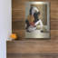 Ebern Designs «I Dont Care» par TM Borenstein, art mural en métal-1443310257