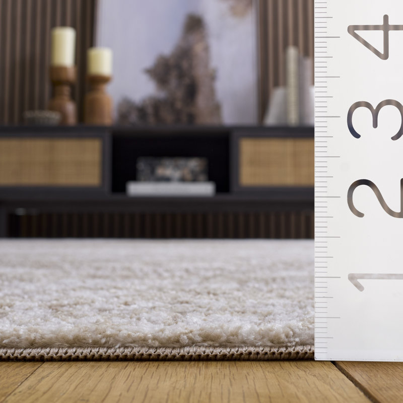 Lunara Power Loom Polyester; Jute/Sisal; Polypropylene Plastic Oriental Indoor Rug, 8'-0" x 10'-0" Rectangle