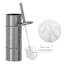 Brosse de toilette autoportante et porte-16in