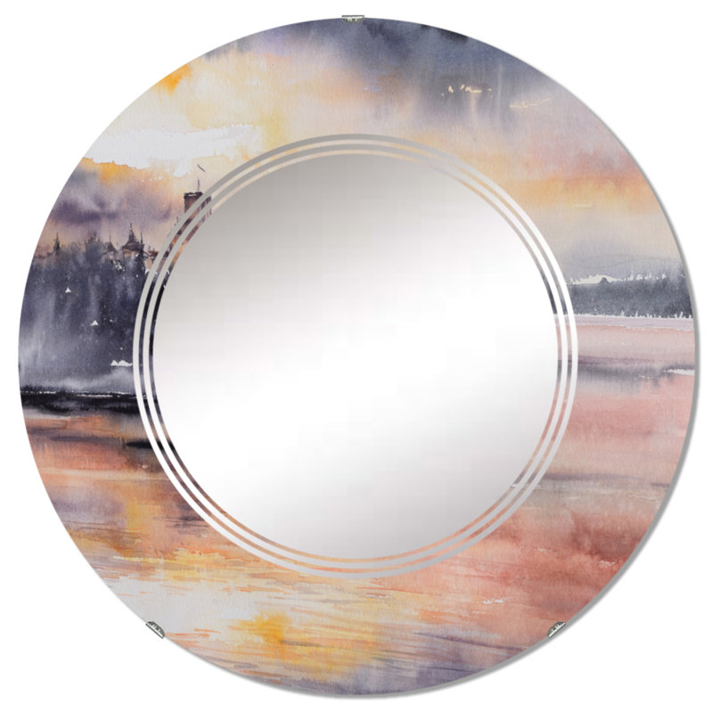 Miroir de salle de bain sans cadre, 24 po x 24 po