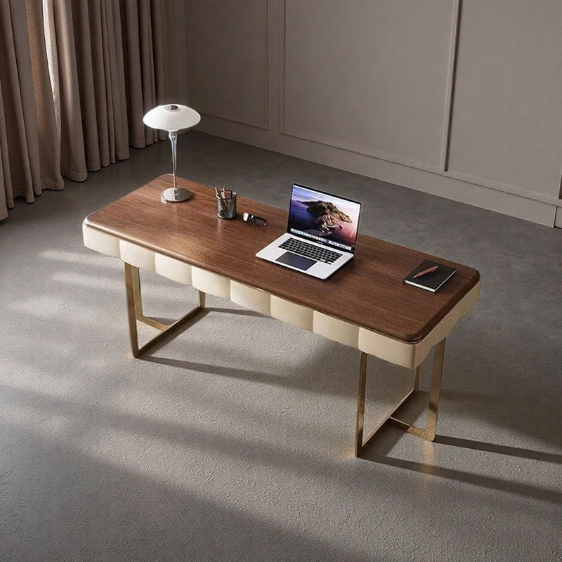 Bureau exquis de style rétro, H 29,52 po x l 55,11 po x P 27,55 po