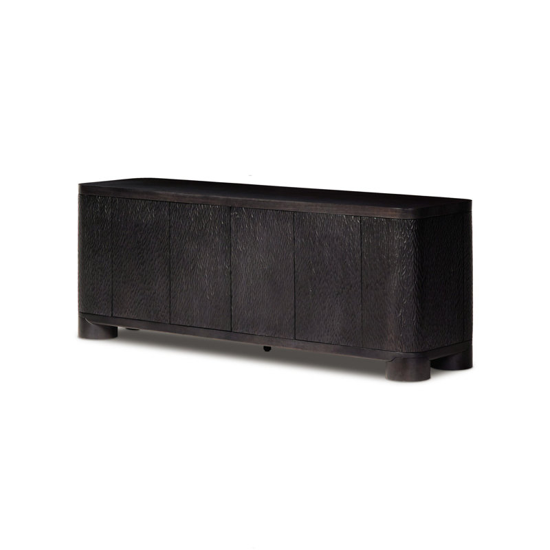Shevall Sideboard-Carved Black Mango