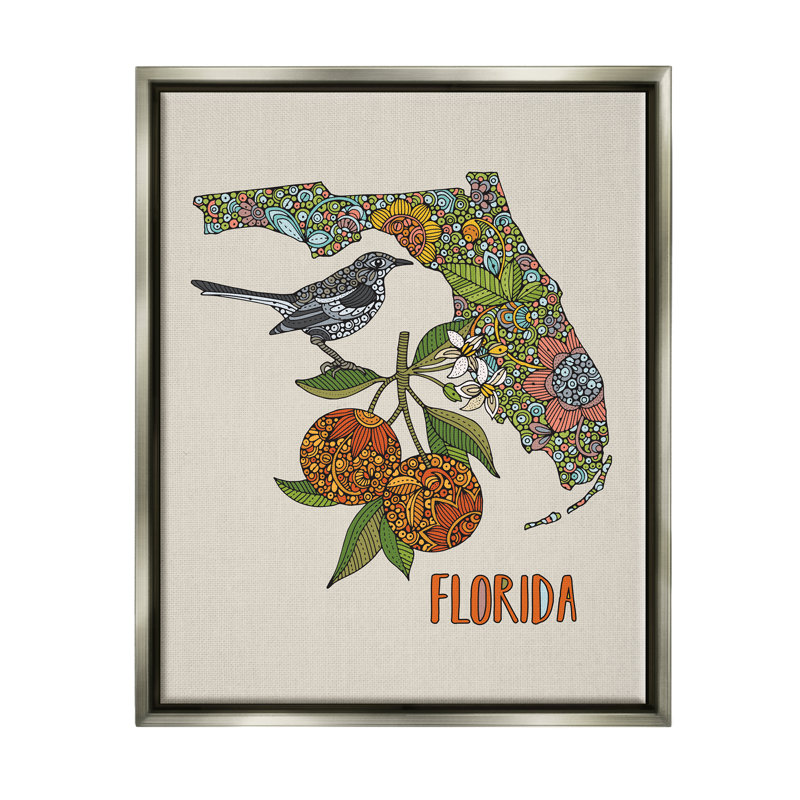 «Florida State Mockingbird», détail de la fleur d'oranger par Valentina Harper - impression, H 31 po x l 25 po x P 1,7 po
