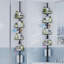 Metal Tension Bathroom Shelves