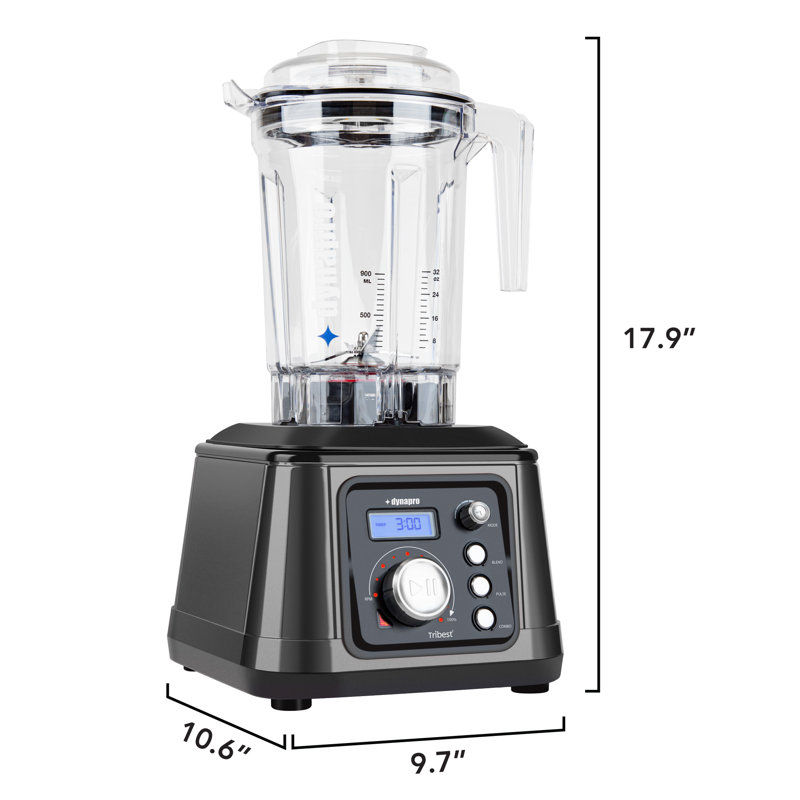 Tribest Dynapro® 100 Speed 64oz. Countertop Blender, Grey
