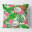 Coussin tropical imprimé tropical Cooconut and Jungle - Mid-Century-1720094307