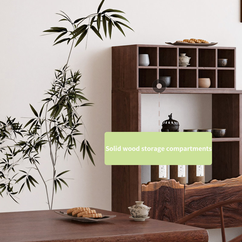 Petite bibliothèque de rangement de style chinois