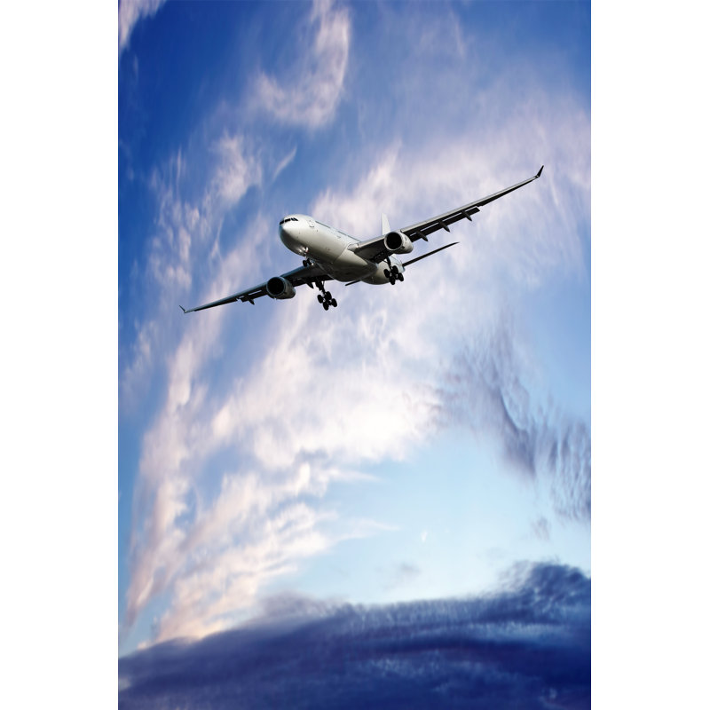 Jet Airplane Landing by Sharply_done - No Frame Art Prints on Canvas, 30cm H x 20cm W