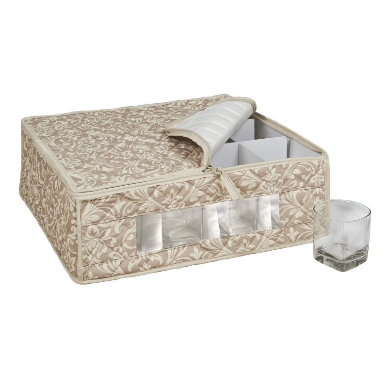 Fabric Stemware Storage