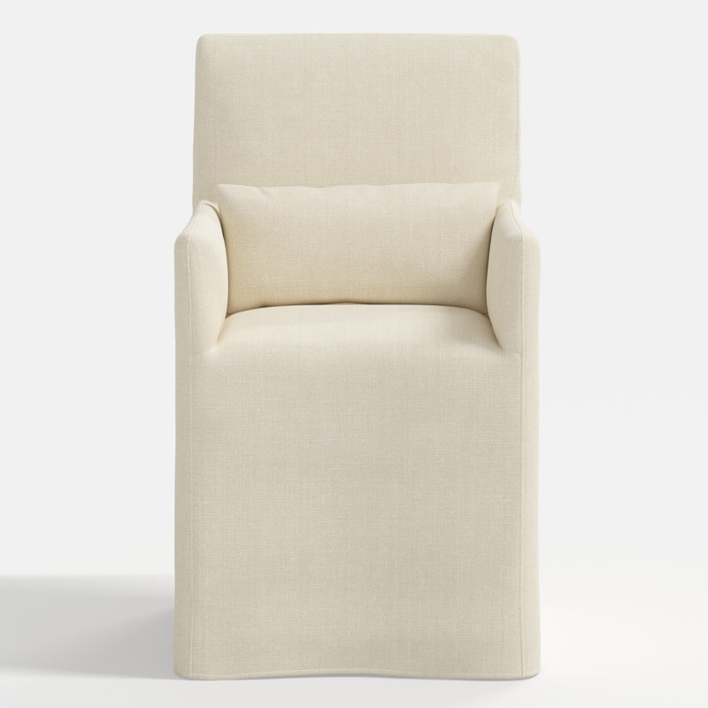 Stoffer Home x Cloth and Co. Lindy Dining Chair, Relaxed Linen Cream