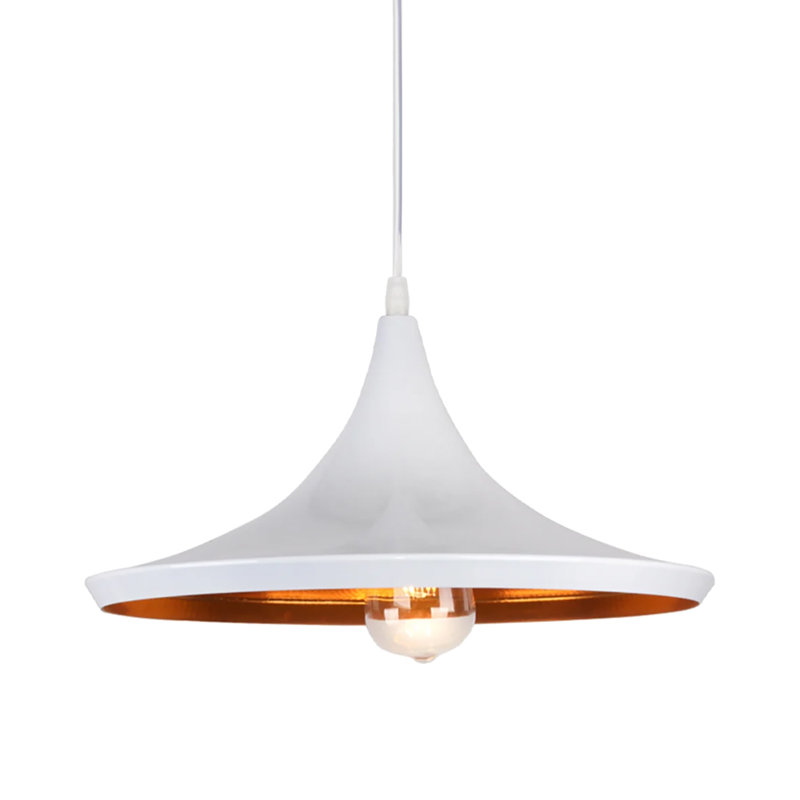Gold Interior 1-light Shade Island Pendant Lamp