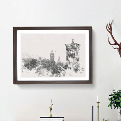 View of Edinburgh Skyline - Framed Print