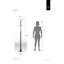 Metal Freestanding Coat Rack