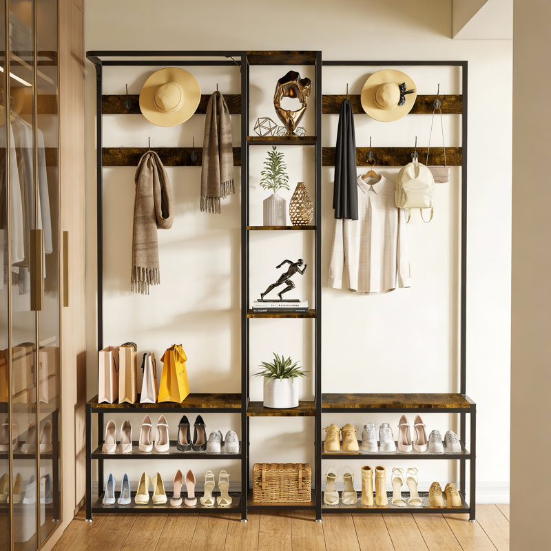 Agaba 146cm Clothing Rack