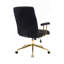 Chaise de bureau réglable en hauteur, chaise de bureau moderne avec accoudoirs rembourrés-864194757