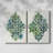 Algae and Azule Motif I-Premium Gallery Wrapped Canvas -Ready to Hang-531766118