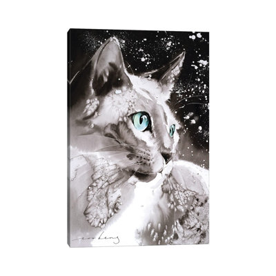 «Cool Cat» par Soo Beng Lim - Toile tendue avec châssis sur toile tendue
