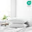 Covers & All Bed Pillows For Sleeping, Down Alternative Cooling Pillow For Side Sleepers, Back & Stomach Sleepers, Queen Size Pillows Set Of 2 Breathable & Washable Neck Support Pillows-107250081