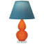 Petite lampe d'appoint à double gourde-371895615-372527686