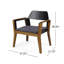 Chaise d'appoint contemporaine de luxe, haut de gamme