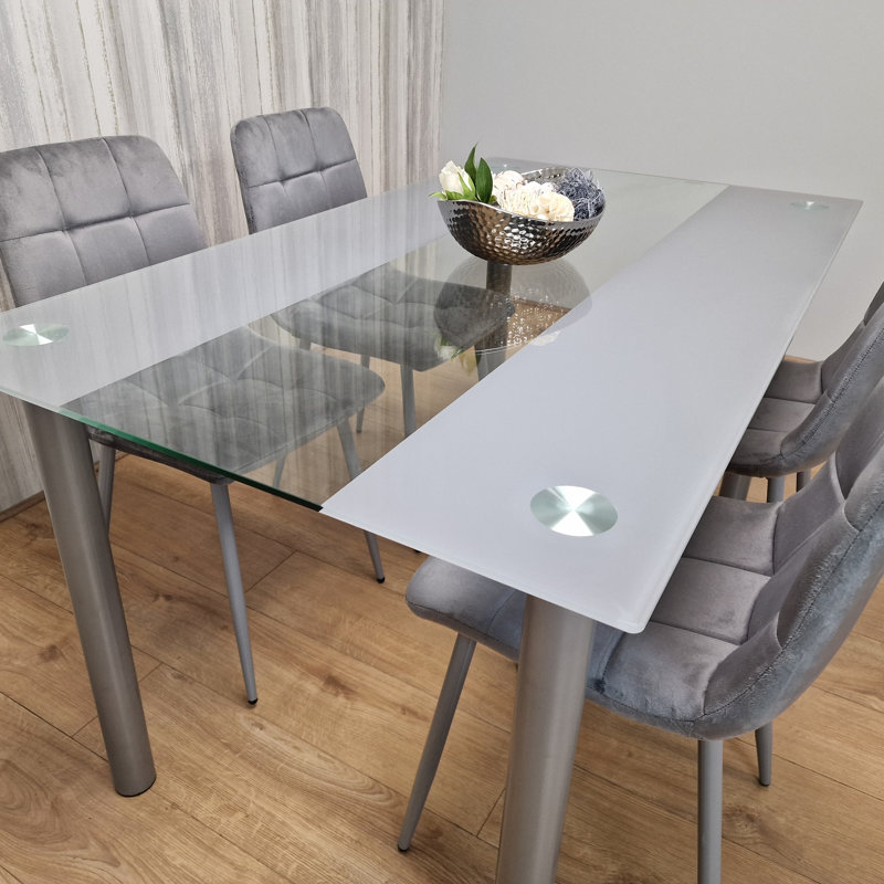 Selig 4 - Person Dining Set, 75cm H x 120cm W x 70cm D