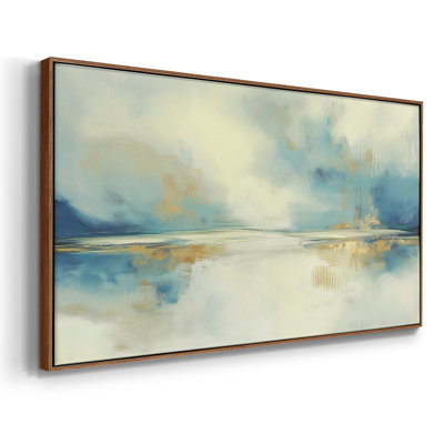 Abstract Series-DC- Framed Gallery Wrapped Canvas -Ready to Hang