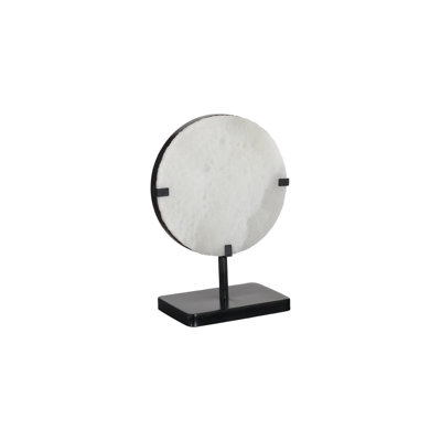 Onyx Lamp, Round Black Base