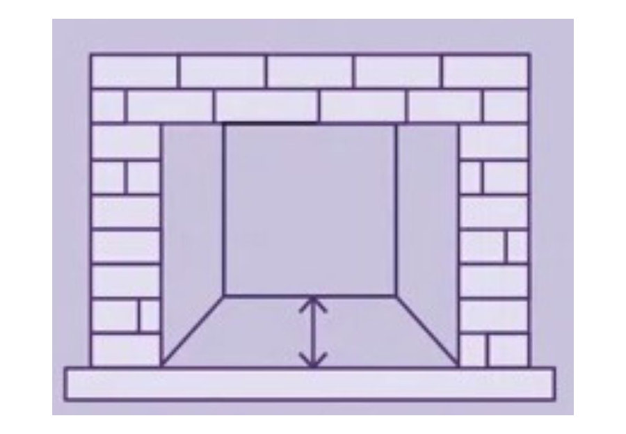 Measure Width of Fireplace Opening