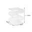 Table de bout S-Curve, table d'appoint en acrylique transparent pour le salon, table d'appoint moderne-71659725
