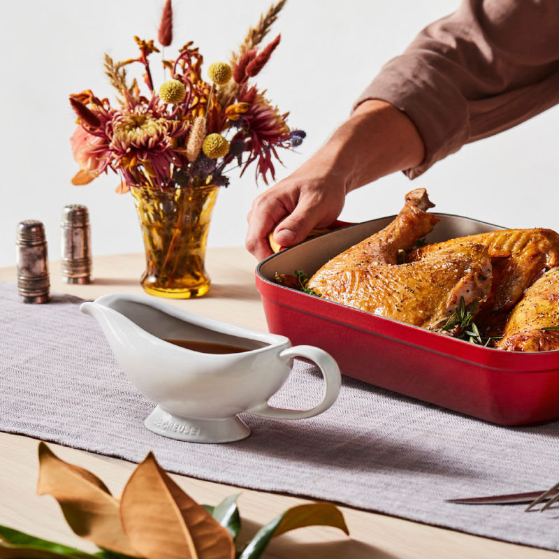 Heritage Gravy Boat, Oyster