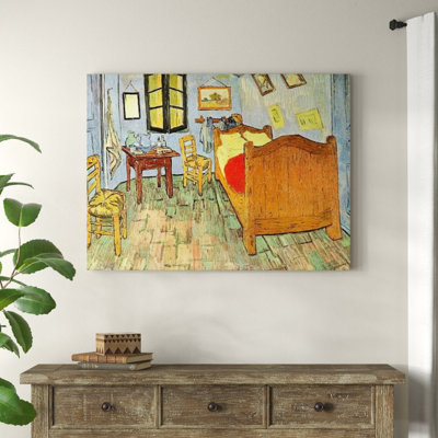 'Van Gogh's Bedroom' by Vincent Van Gogh Painting Print