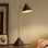  Lampe de table moderne à DEL 26 po avec bras pivotant, lampes de bureau à intensité variable pour salon de chambre à coucher, 3000K
