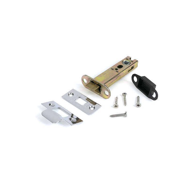 Polished Chrome 4" Heavy Duty Latch, Polished Chrome