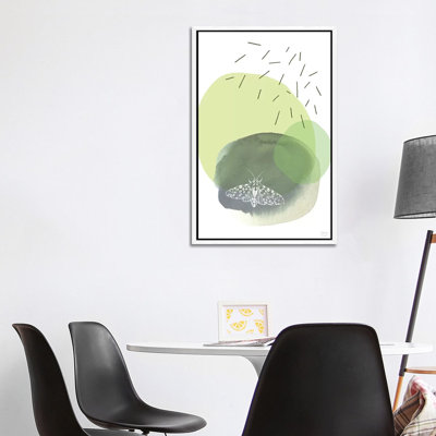 The Lonely Moth - Print on Canvas