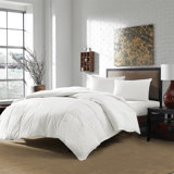 DOWNLITE White Duck Down Insert Hypoallergenic Comforter