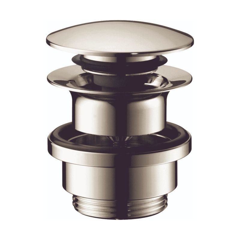 Pop-Up Bathroom Sink Drain, Polished Nickel