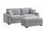 Aniessa 92'' Upholstered Sofa with Reversible Ottoman-1819859130