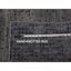 Tapis gris noué à la main de conception unique 8 pi x 10 pi 1 po