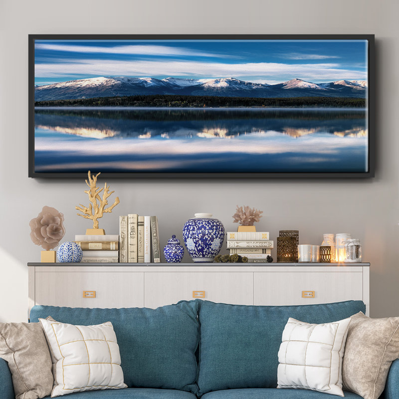 Pyramid Lake- Framed Canvas