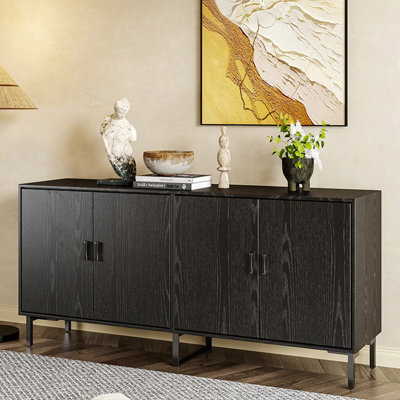 Japanese-style retro minimalist sideboard