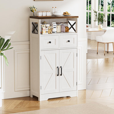 2 - Door Rectangle Accent Cabinet