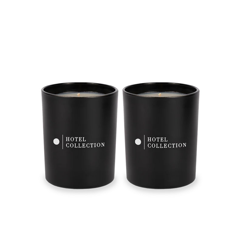 Black Soy Aromatherapy Candle Duo Gift Set