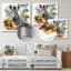Zèbre, savane, art mural-994424187