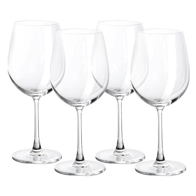 OSQI Metallic Silver Color Acrylic Wine Glasses Set of 4 (20oz), Premium  Quality Unbreakable Stemmed Acrylic Wine Glasses for All Purpose Red or  White Wine