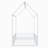 Metal House Bed With Fence-2039511008-2039511038